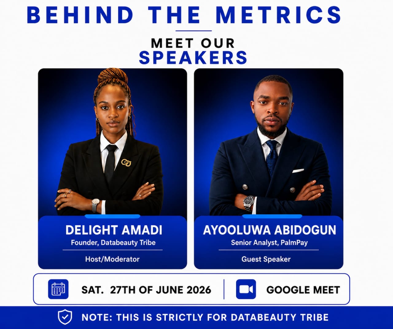 Flyer — BEHIND THE METRICS
