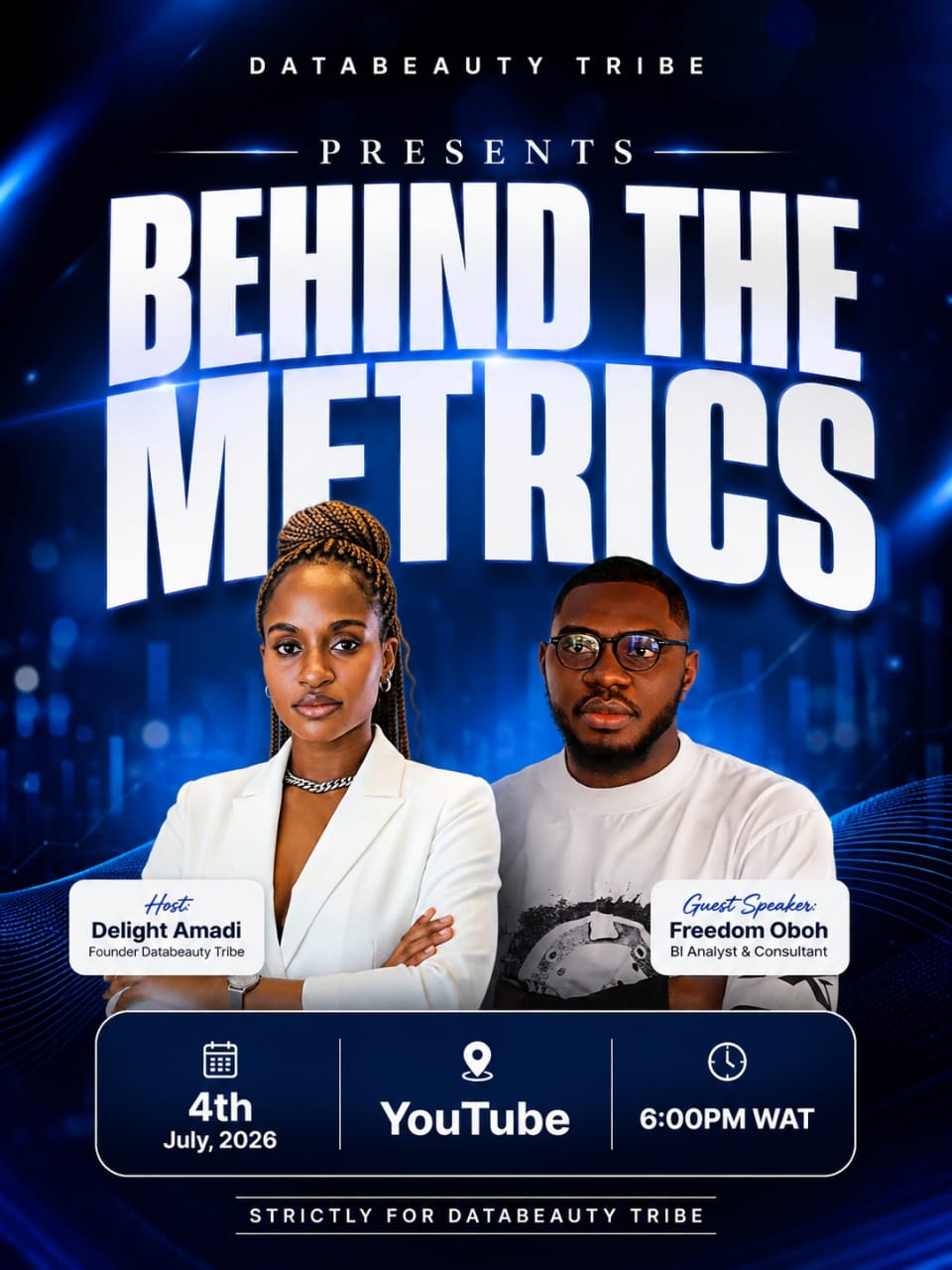 Flyer — BEHIND THE METRICS