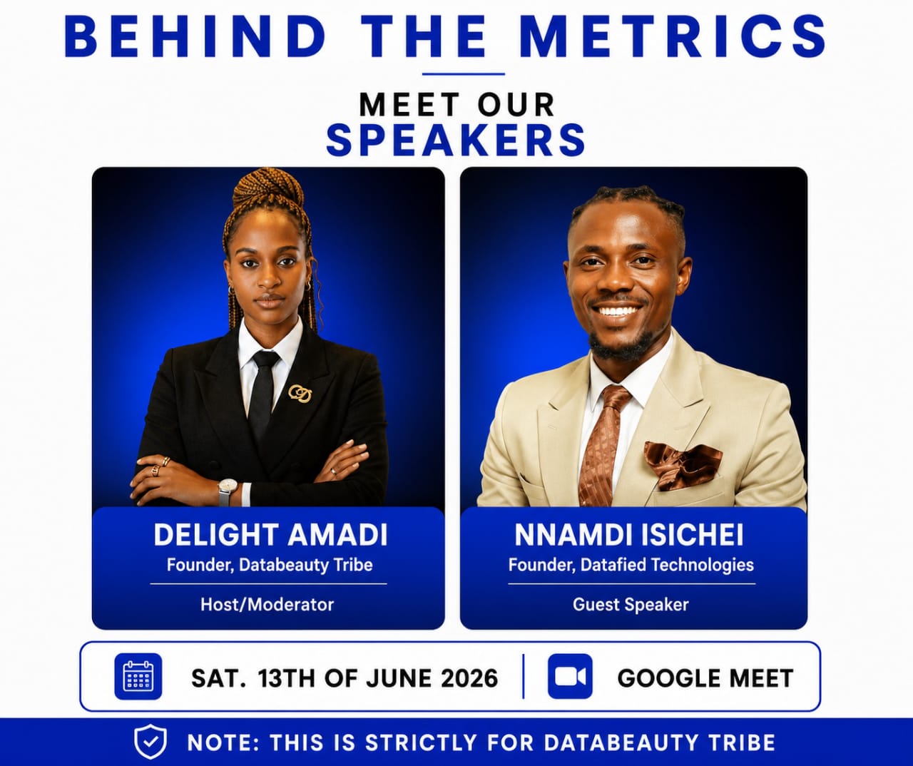 Flyer — BEHIND THE METRICS